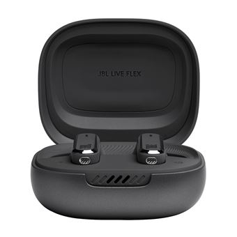 Ecouteurs sans fil True Wireless JBL Live Flex avec réduction de bruit active Noir