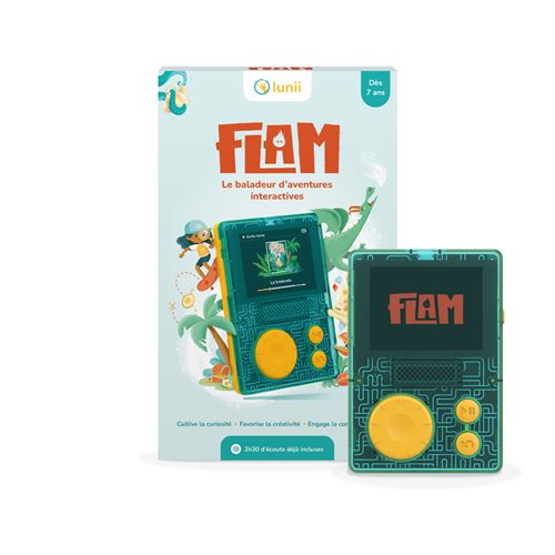 Conteuse d’histoires Lunii FLAM Le baladeur d'histoires audio interactives