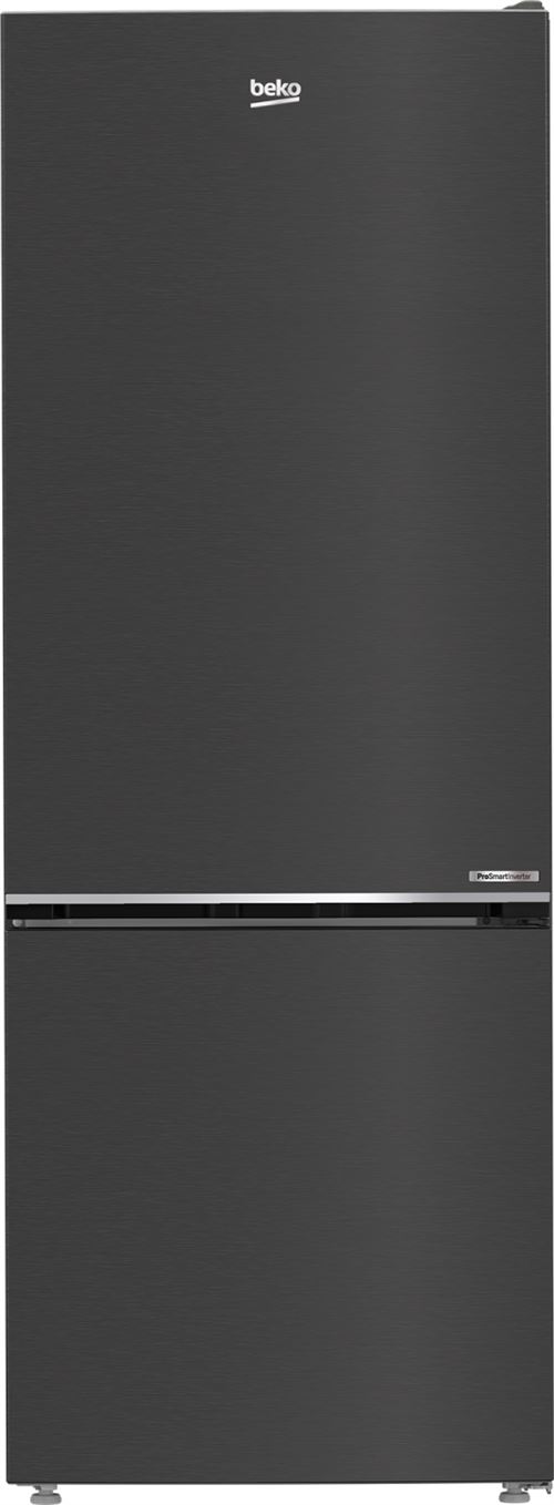 Réfrigérateur congélateur en bas Beko Séries bPRO 500 B5RCNE565HXBR 490 L Noir Carbone