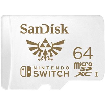 Carte mémoire microSDXC SanDisk pour Nintendo Switch 64 Go - Carte mémoire micro  SD - Achat & prix