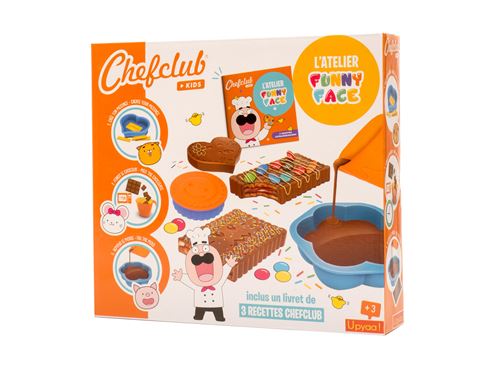 Cuisine créative Chefclub Kids l'Atelier Barres Chocolatés Emoji Love