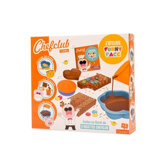 Cuisine créative Chefclub Kids l'Atelier Barres Chocolatés Emoji Love