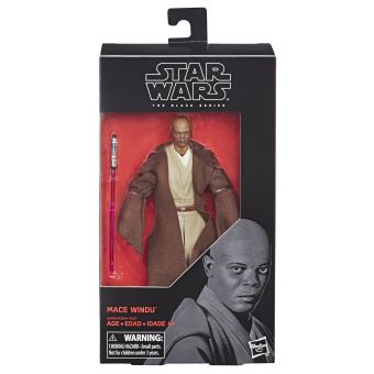 Hasbro star Wars Mace Mace Mace Windu 15 cm marron