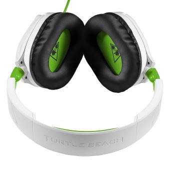 Micro-casque Gaming filaire Turtle Beach Recon 70 Blanc et Vert pour Xbox One