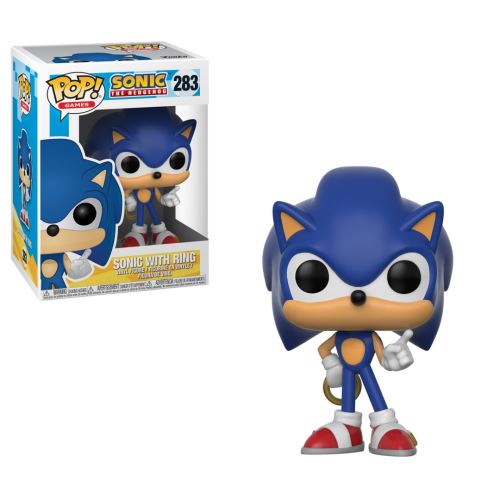 SONIC-BOBBLE HEAD POP N°XXX-SONIC WITH RING