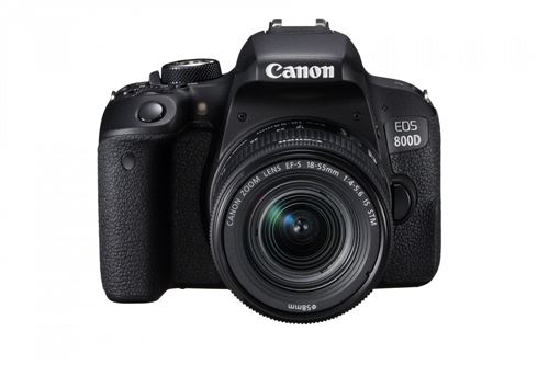 Reflex Canon EOS 800D + Objectif 18-55 mm IS STM