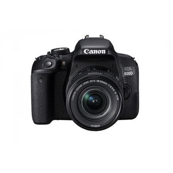 Reflex Canon EOS 800D + Objectif 18-55 mm IS STM