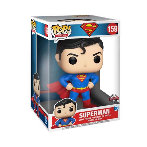 Funko Homme Bleu Figurine Pop Dc Comics Superman Exclusive - Image 2