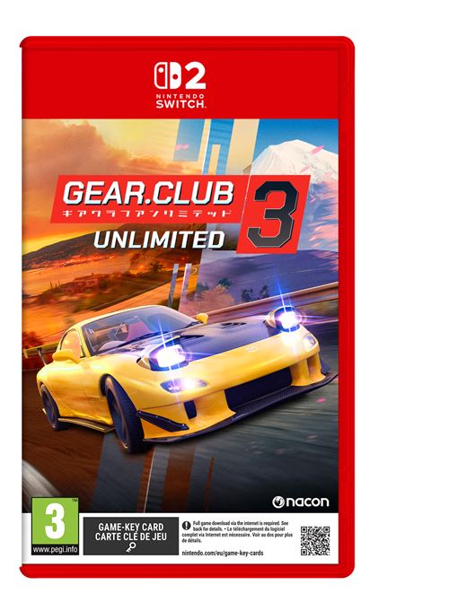 Gear. Club Unlimited 3 Nintendo Switch™ 2