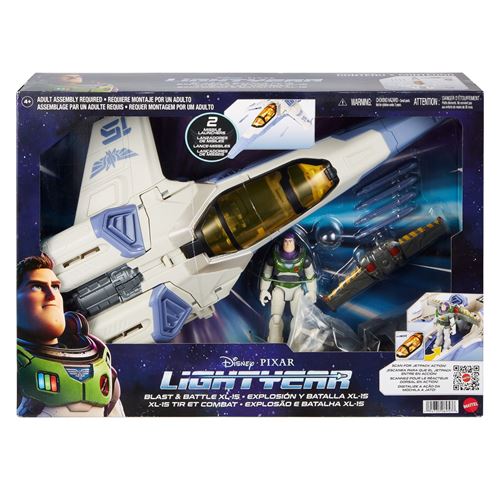 Figurine Disney Pixar Buzz l'éclair Vaisseau XL-15