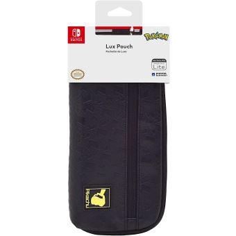 Pochette de Luxe Pikachu Hori pour Nintendo Switch Noir