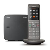 Téléphone fixe sans fil Gigaset CL660 Solo Anthracite