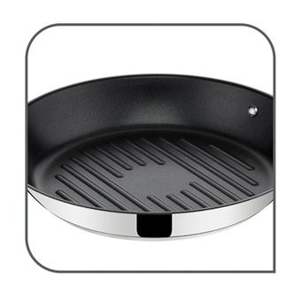 Poêle grill Lagostina Dedica 28 cm Inox