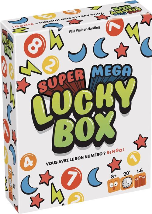 Jeu D'Ambiance Super Méga Lucky Box Asmodée – 1 À 6 Joueurs, Dès 8 Ans - vue 8
