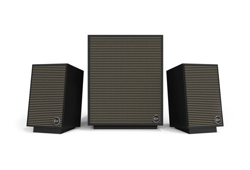 Enceintes connect&eacute;es Klipsch ProMedia Heritage 2.1 BT Noir 
