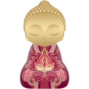 Figurine à message Little Buddha Gratitude