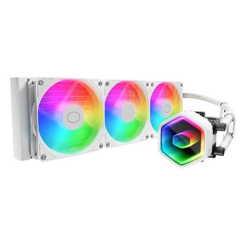 Kit Watercooling CPU Cooler Master MasterLiquid 360 Core II ARGB Blanc