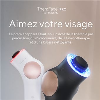 Appareil soin visage Therabody TheraFace Pro Noir
