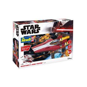 Revell Build & Play Wing Fighter de résistance 1:44 rouge 25 pièces