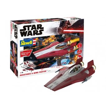 Revell Build & Play Wing Fighter de résistance 1:44 rouge 25 pièces