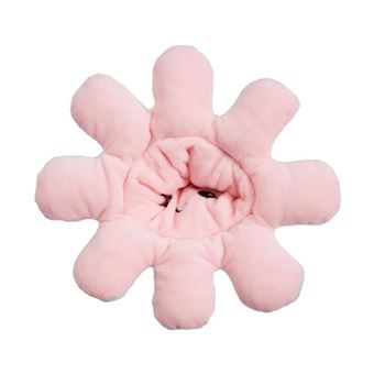 Animal en peluche Fortus Pieuvre réversible XL Rose et Bleu