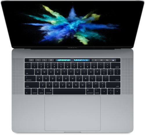 Apple MacBook Pro 15.4'' Touch Bar 256 Go SSD 16 Go RAM Intel Core i7 quadricœur à 2,8 GHz Gris sidéral 2017