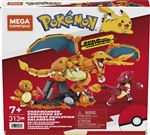 Jeu de construction Mega Construx Pokémon Coffret Évolution Salamèche