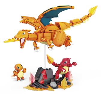 Jeu de construction Mega Construx Pokémon Coffret Évolution Salamèche