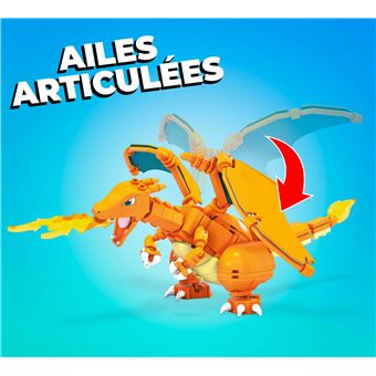 Mega Pokémon Salamèche Et Pichu – Coffret 2 Poké Balls Avec 40 Pièces De Construction