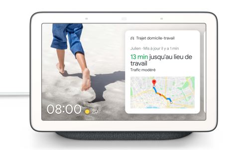 Google Charbon Enceinte Intelligente Nest Hub