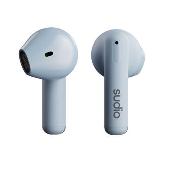 Ecouteurs intra-auriculaires sans fil Sudio A1 Bleu