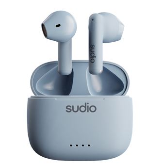 Ecouteurs intra-auriculaires sans fil Sudio A1 Bleu