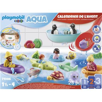 Playmobil Calendrier de l'Avent 71086 1.2.3 Aqua