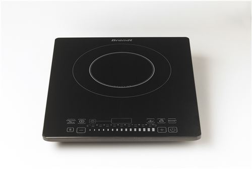 Table de cuisson Brandt TI2SLIM 2000 W Noir