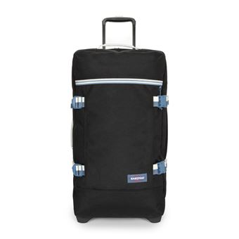 Valise cabine souple Eastpack Tranverz M Noir et Bleu