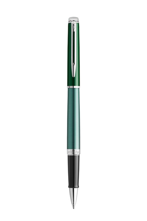 Stylo Roller Waterman Hémisphère French Riviera vert pointe fine