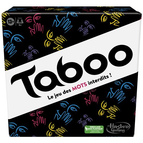 Boite de Jeu classique Hasbro Gaming Taboo
