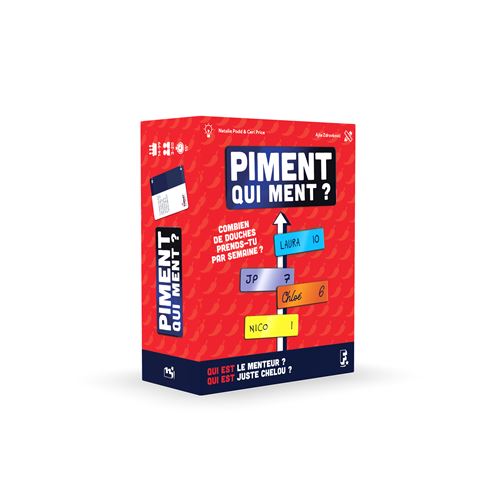 Jeu d'ambiance Helvetiq Piment Qui Ment? - Fiesta Games