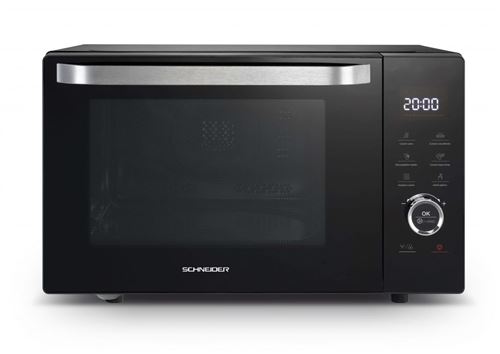 Micro ondes combiné Schneider SCMW230FBCB 2400 W Noir