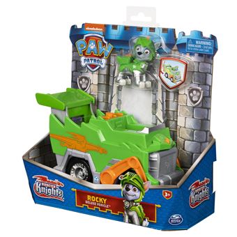 Véhicule et figurine Rocky Pat Patrouille Rescue Knights