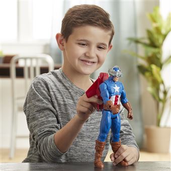 Figurine Marvel Captain America Titan Hero Blast Gear 30 cm