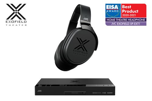 Système Home Cinema Casque Hi-Fi sans fil JVC Exofield XP-EXT1 Noir