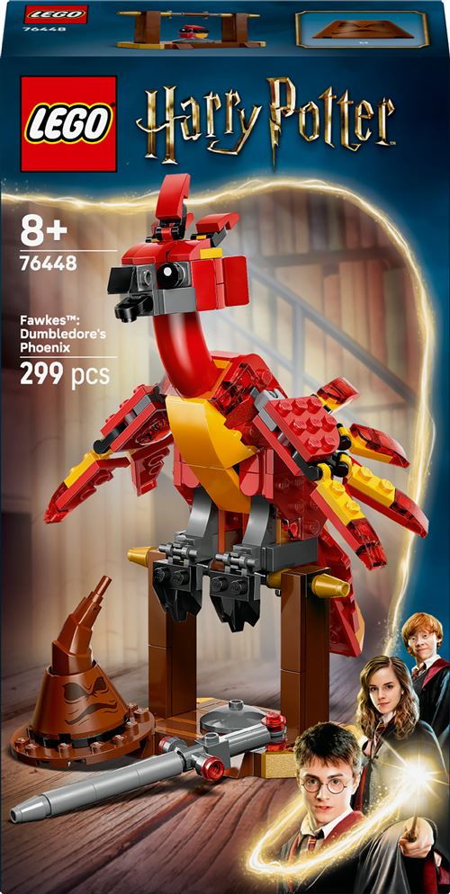 LEGO Harry Potter Fumseck : le Phénix de Dumbledore 76448 - vue 6