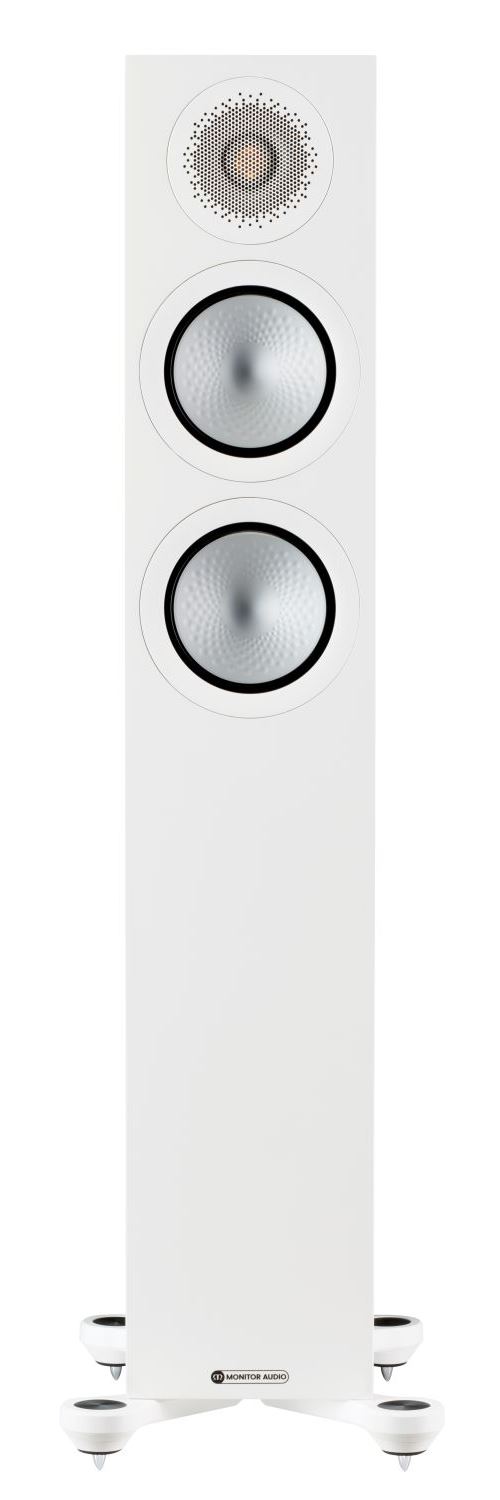 Enceinte colonne Monitor Audio Silver 200 7G Blanc satiné Vendue à l’unité