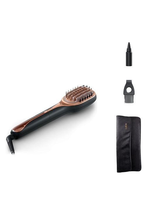 Brosse Coiffante Calor Hair Therapist Cf9940C0 Noir Or