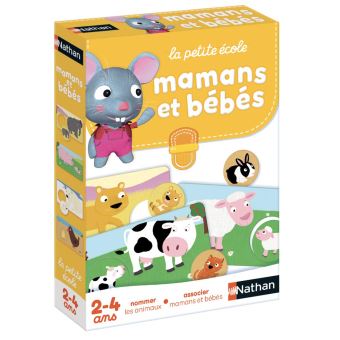 Bebe Animaux Nathan Autre Jeu De Societe Achat Prix Fnac