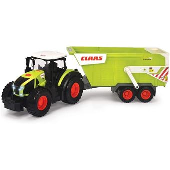 Véhicule Dickie Tracteur Class avec Benne basculante 65 cm