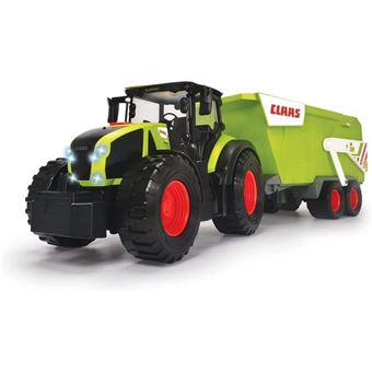 Véhicule Dickie Tracteur Class avec Benne basculante 65 cm