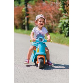 Porteur Bebe Smoby Scooter Bleu Porteur Achat Prix Fnac