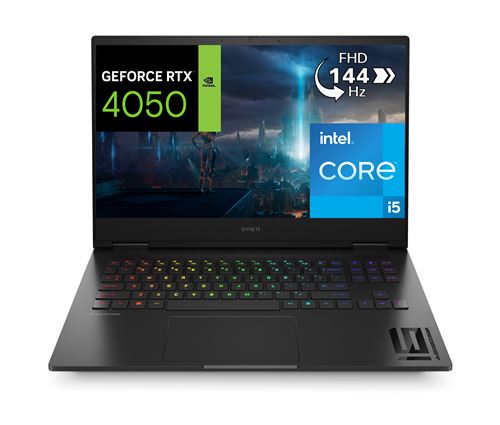 Pc Portable Gaming Hp Omen Laptop 16-Wd0038Nf 16.1" Intel Core I5 16 Go Ram 512 Go Ssd Noir Céleste